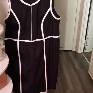 Michael Kors Black and White Mini Dress